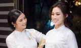 Hoa hậu Đỗ Thị Hà đẹp như thiên thần trong lần đầu tiên làm điều này cho đàn chị Ngọc Hân