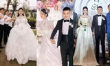 Ngắm cận cảnh 3 bộ váy cưới của Chu Thanh Huyền: Lộng lẫy đến từng chi tiết