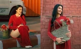 Miss Grand chưa hết bất ngờ: Đại diện Myanmar đón năm mới trong bộ áo dài Việt Nam