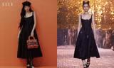 Diện trang phục Dior được lấy cảm hứng từ chính mình, Jisoo có đẹp hơn người mẫu?