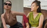 Phương Oanh xinh đẹp hút hồn trong kiểu áo từng khiến cô bị chê ở "Hương Vị Tình Thân"