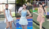 Style ra sân pickleball của sao Việt thay đổi thế nào sau loạt ồn ào trang phục?