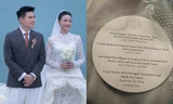 Thực đơn tiệc cưới Salim - Long Hạt Nhài khá ít món, khách mời liệu có bị đói?