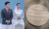 Thực đơn tiệc cưới Salim - Long Hạt Nhài khá ít món, khách mời liệu có bị đói?