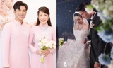 Doãn Hải My và Puka "đụng hàng" một thứ trong ngày cưới: Cô dâu nào ấn tượng hơn?