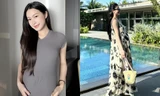Thời trang đồ bầu của Doãn Hải My và Chu Thanh Huyền hoàn toàn trái ngược
