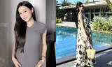 Thời trang đồ bầu của Doãn Hải My và Chu Thanh Huyền hoàn toàn trái ngược