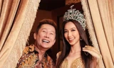 Vẫn gọi ông Nawat là "papa" nhưng vì sao Hoa hậu Thùy Tiên không ra sân bay đón tiếp?