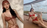 Vốn đã gợi cảm, Minh Hằng lại càng thích 'hở bạo' sau khi kết hôn với chồng đại gia