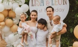 Cặp sinh đôi Lisa-Leon vừa tròn một tuổi, phải chăng Hồ Ngọc Hà đã mang thai tiếp?