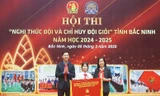 Tỉnh Đoàn Bắc Ninh trao giải Nhất cuộc thi.