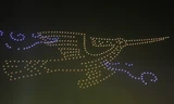 Trình diễn Dronelight. Ảnh: Nguyễn Thắng