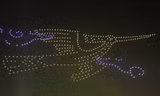 Trình diễn Dronelight. Ảnh: Nguyễn Thắng