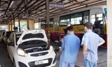 Hơn 21.000 ô tô bị chặn đăng kiểm trong 9 tháng đầu năm. Ảnh: T.Đảng