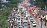 Hà Nội: Ùn tắc kéo dài từ chiều 29 đến rạng sáng 30/4