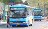 Xe buýt Hà Nội sẽ chuyển đổi sang năng lượng xanh 100% vào năm 2035