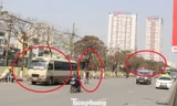 Tận thấy bến cóc, xe dù náo loạn đường phố Hà Nội