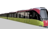 Hình dáng đoàn tàu metro Nhổn – ga Hà Nội.