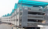 Bãi đỗ xe theo công nghệ lắp ghép tại Hà Nội.
