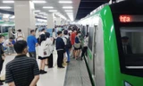Khách đi tàu điện Cát Linh - Hà Đông lập kỷ lục dịp Tết Nhâm Dần 