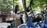 Người Hà Nội hào hứng trải nghiệm xe đạp công cộng