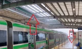 Tin mới vụ nhà ga tàu Cát Linh - Hà Đông bị 'dột', nước chảy lênh láng
