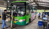 Xe buýt Hà Nội nhọc nhằn đăng kiểm 