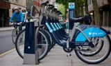 Xe đạp công cộng tại các thành phố phát triển.