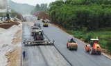 Cấp tập thi công cao tốc QL45 - Nghi Sơn, phấn đấu thông xe dịp 2/9 