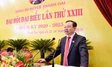Ông Đinh Trường Thọ phát biểu tại Đại hội.