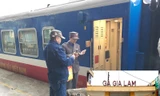 Dừng hoạt động chuyến tàu hỏa Hà Nội - Trung Quốc từ hôm nay để đề phòng dịch corona. Ảnh: T.Đảng