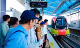 Gần 4,8 triệu khách đi tàu điện Hà Nội trong 3 tháng