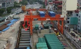 Các ga ngầm metro Nhổn - ga Hà Nội đang thi công ra sao?