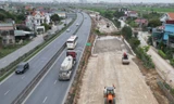 Cận cảnh công trường mở rộng cao tốc Cao Bồ - Mai Sơn lên 6 làn xe