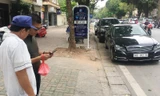 Điểm đỗ xe theo iParking vừa hồi sinh đã 'tê liệt'