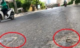 Nhiều 'bãi chông' trên các tuyến phố Hà Nội sau thi công