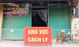 Cách ly quán cà phê Toàn Hảo. Ảnh: Cổng thông tin huyện Quốc Oai.