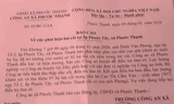 Công an địa phương vừa có báo cáo vụ việc. ảnh: Tân Châu