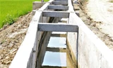 Kênh dẫn nước vùng hạ du bị phản ánh thiết kế cao hơn thượng nguồn