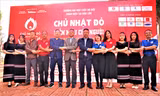 Tưng bừng ngày hội hiến máu Chủ Nhật Đỏ tại trường Luật Đắk Lắk