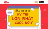 Kỳ thi lớn nhất cuộc đời: Nghe các KOLs kể về đam mê và động lực sống cuộc đời hạnh phúc