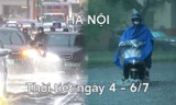 Hà Nội nhiều mây, cục bộ có mưa to những ngày đầu tháng 7