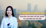 Bác sĩ chỉ cách bảo vệ sức khoẻ khi ô nhiễm không khí nghiêm trọng