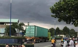 Va chạm với xe container, hai người đàn ông chết tại chỗ