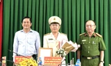 Công an tỉnh Bình Dương trao quyết định về công tác cán bộ