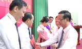 Thành phố mới lập ở Bình Dương trao quyết định về công tác cán bộ