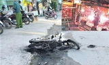 Điều tra vụ nhóm thanh niên hỗn chiến rồi đốt xe máy gây náo loạn 