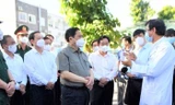 Thủ tướng Phạm Minh Chính kiểm tra công tác phòng, chống dịch tại Bình Dương