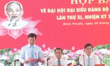 Đại biểu trẻ nhất 23 tuổi dự Đại hội Đảng bộ tỉnh Bình Phước