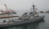 Tàu USS Benfold của Hải quân Mỹ. Ảnh: Reuters.